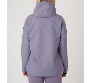 Chaqueta de lluvia Ecuestre para competición al aire libre para mujer, abrigo de caballo a prueba de agua de concha suave con logotipo personalizado - Product Image 3