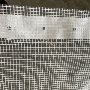Wholesale High-quality Waterproof Fire Resistant UV Resistant Matte Surface Scaffold PE Plastic Tarpaulin Sheeting 3-8mil - Product Image 3