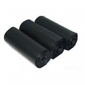 Bolsas de Polietileno Negras H&D con Cierre Superior, Resistentes a la Humedad, Aptas para Alimentos, Fuertes y Duraderas, Termosellables, Desechables, para Uso Doméstico - Product Image 2