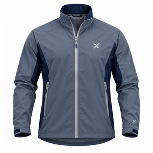 Custom Rainwear & Weather Protection Apparel Golf Clothing | Grey <b>Navy</b> Six Color Variations | Manufacturer OEM ODM | - Product Image 1