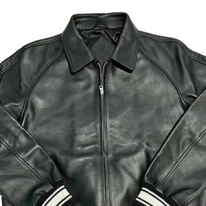แจ็คเก็ตหนังแฟชั่นแบบซิปเต็มตัวสำหรับผู้ชาย แจ็คเก็ตคุณภาพดี อุ่นสบายสำหรับฤดูหนาว แจ็คเก็ตหนังผู้ชาย 2025 - Product Image 3