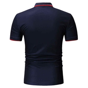 Chemise décontractée à manches courtes pour homme JACOMO APPAREL - Tissu tricoté 100% coton - Product Image 2