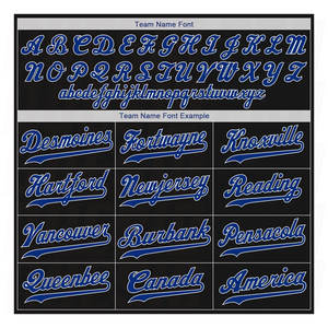 Camiseta de Béisbol Personalizada para Hombre, Negra, Azul y Roja, con Nombre del Equipo 00, Impresión Serigrafiada, Manga Corta, Corte Regular, para Adultos, Absorbe la Humedad - Product Image 6