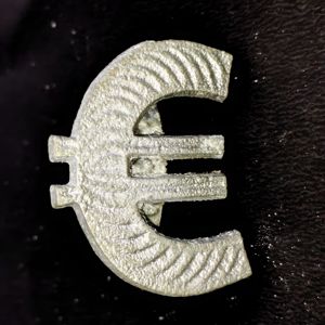 Anneau de serviette en aluminium avec symboles de devises (Dollar et Euro), pièce unique, pour décoration de table de gala professionnel - Product Image 6