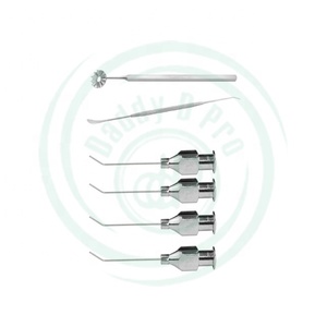 Juego de Instrumentos de Alta Calidad para Trasplante de Córnea Daddy D Pro, 29 Piezas, Herramientas Quirúrgicas de Acero Inoxidable para Trasplante de Córnea - Product Image 5