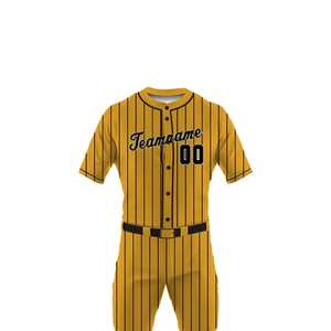 Uniforme de béisbol de color personalizado, calidad premium, gran cantidad, MOQ bajo, uniforme de béisbol para ropa deportiva, directo de Pakistán en línea. - Product Image 4