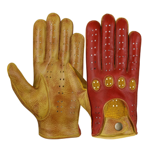 Gants de Dressage en Cuir Véritable Doublés Laine Confortables pour Hommes 2026 – Couleur Personnalisable, Hiver, OEM - Product Image 1