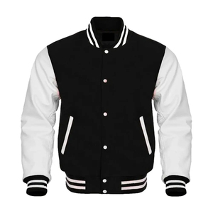 Best Quality Custom Wool Fabric Varsity <b>Jacket</b> Adults Youth Hooded Collar <b>Light</b> Feature Wholesale Price Winter Letterman <b>Jacket</b> - Product Image 1