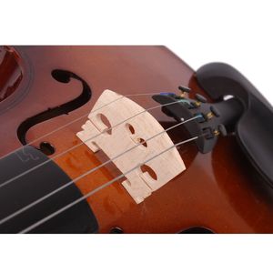 Nuovo custodia per violino acustico 4/4 con archetto e resina naturali per il tuo viaggio musicale - Product Image 6