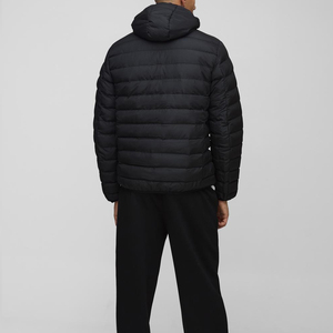 Blouson matelassé unisexe de haute qualité, style décontracté, brillant, col montant, à capuche, vente en gros, blousons gonflés personnalisés, toutes tailles - Product Image 5