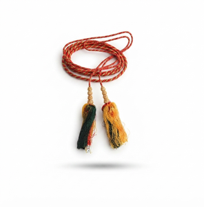 High Quality Officer Uniforms Decoration Bullion Wire Fringe Tassels Leather and Silk Tassel Supplies - Product Image 1