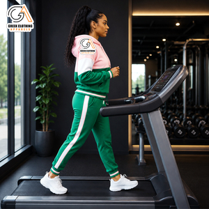 Conjunto Deportivo Masculino de Alta Calidad al por Mayor, Alpha Kapa Soror, Logotipo Personalizado, Sudadera con Capucha y Pantalones Deportivos Unisex con Estampado en Relieve - Product Image 3