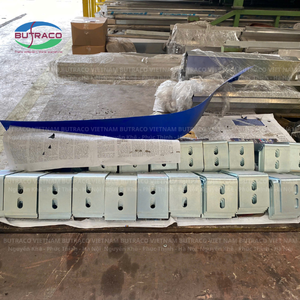 Placas base para columnas fabricadas a medida, productos de acero y acero inoxidable, productos de alta calidad, dibujos en 3D - Product Image 6