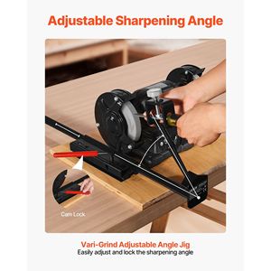 Sistema de Afilado Multi-Grind Vari-Grind Pro Kit para Amoladoras de Banco de 6 y 8 Pulgadas - Plataforma con Brazo de Soporte Largo - Product Image 4