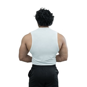 Débardeur de sport sans manches pour homme Nouveauté Vêtements de sport personnalisés pour la musculation et la course à pied Veste de fitness Sous-vêtement - Product Image 4