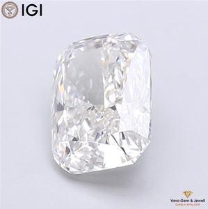 เพชร VS1 ความสะอาดระดับ E สี E รูปทรงคุชชั่น เพชร CVD ผลิตในห้องปฏิบัติการ น้ำหนัก 2.00 กะรัต พร้อมใบรับรอง IGI สำหรับจี้ดีไซเนอร์ - Product Image 4