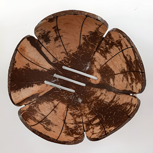 Soporte de jabón de cáscara de coco para baño, decoración Bohemia para el hogar, autodrenaje, conchas de coco, fundas para platos y jabones - Product Image 1