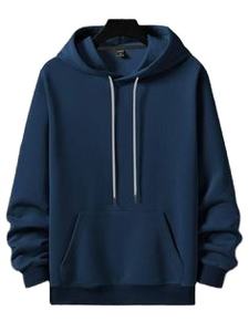 Venta al por mayor pulóver sudadera en blanco de alto peso sólido logotipo personalizado Sudadera con capucha 3D estampado polar Hip Hop Sudadera con capucha hombres - Product Image 2