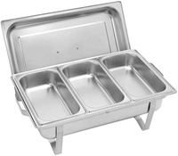 Findking — plats à gaufres de cuisine 6L, ensemble d'équipement de fête, réchauffeur d'aliments, 1/6