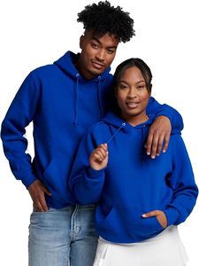 Sudadera con Capucha Azul Rey para Hombre, Corte Regular, Informal, Tejida, 100% Algodón, Color Sólido, Diseño con Bolsillo, MOMENTUM - Product Image 2