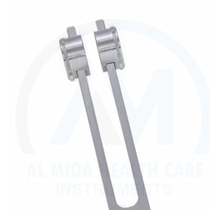 Diapason médical 128 Hz, instrument de diagnostic pour ORL, en alliage d'aluminium, à commande manuelle, certifié CE, outil chirurgical de classe I - Product Image 4