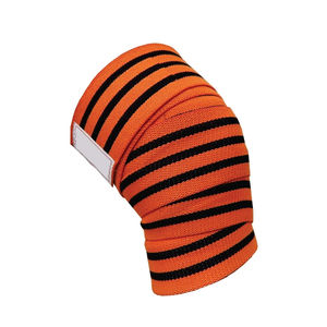 Bandes de genou pour squats, sangles de soutien pour l'entraînement, la force athlétique et l'haltérophilie, bandes de genou pour soulevé de terre, en vente - Product Image 3