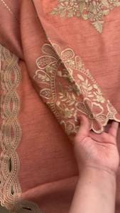 NUEVO LANZAMIENTO EXCLUSIVO: Conjunto de Salwar Kameez de 3 Piezas con Dupatta, Bordado en Cuatro Lados, Detalle Frontal y Trasero, para Fiestas, Todas las Estaciones, Formal, Romántico - Product Image 4