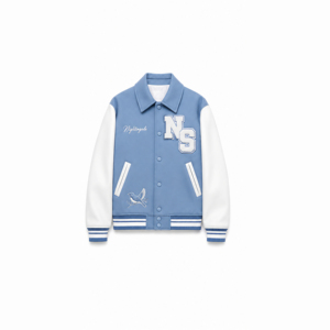 Custom Logo High Quality Chenille Embroidery Patchwork Streetwear <b>Winter</b> Bomber Letterman Men <b>Leather</b> Varsity <b>Jacket</b> for Men - Product Image 3
