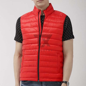 Winter Puffer Sleeveless Jacket Waistcoat Keep <b>Warm</b> Custom Double Sided Cotton Men's Vests & Waistcoats - Product Image 1