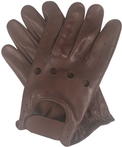 Gants de conduite en cuir écologiques et tendance, doublure polaire, compatibles écran tactile, vente en gros d'usine, sans minimum de commande - Product Image 1