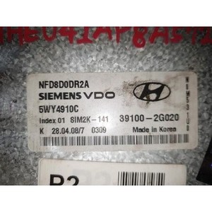 Módulo de Control del Motor para Sonata NF 2008-2009 (Facelift), Usado, ORIGINAL, Certificado por OE, 391002G020, 310x400x110mm - Product Image 4