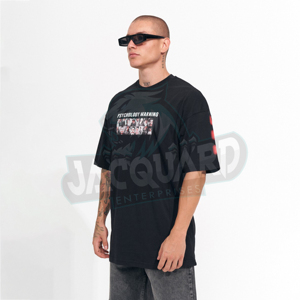 Good Quality Summer Fashion Oversized Graphic T Shirt <b>Men</b> Casual Hip Hop Streetwear Cotton Printed T Shirt - Product Image 4