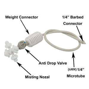 Nebulizador de Cuatro Vías de Alta Calidad para Invernadero y Kit de Riego por Goteo, Solución Agrícola de Vasudha Irrigation, Hecho en India - Product Image 3