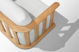 Luxury Teak Wood <b>Outdoor</b> Sectional <b>Sofa</b> Set Modern Patio Furniture for Villa Resort Hotel - Product Image 3