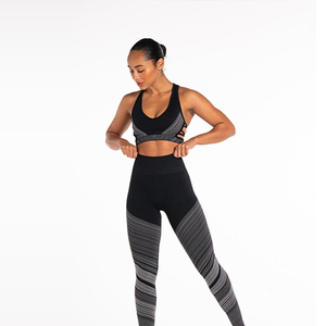Soutien-gorge d'entraînement personnalisé, uni, respirant, sans armatures, en dentelle, en Spandex/Nylon, avec bonnets, idéal pour l'été et la gym, vente en gros OEM, le plus vendu - Product Image 4