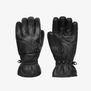 Gants de moto en cuir homologués CE, gants de motocross à doigts entiers, équipement de protection, protection des articulations rigide, résistant aux chocs - Product Image 1
