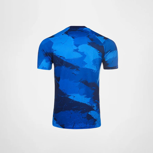 Camiseta de Fútbol Personalizada Directo de Fábrica, Manga Corta, Impresión Sublimada, 100% Poliéster, Transpirable, de Secado Rápido - Product Image 4