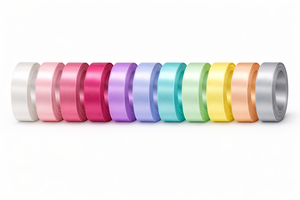 Cinta de Raso Satinado Marrón de 38 mm de Neelkamal Industries, Doble Cara, 100% Poliéster, Resistente al Encogimiento, para Decoración, Manualidades y Regalos - Product Image 4