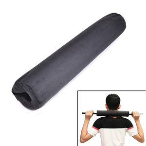 Custom Logo <b>Barbell</b> Pads for Gym Fitness Equipment Accessories Body Building Weight Lifting Made Rubber PVC Custom Color Fits - Product Image 2