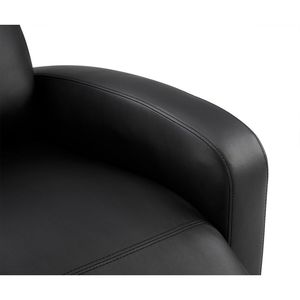 Poltrona Reclinabile Manuale Singola in Comoda Pelle PU per Spazi Ristretti - Product Image 6