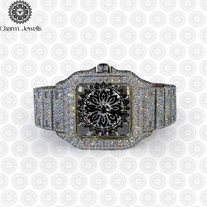 Charm_Jewells Luxury Stainless Steel Square <b>Watch</b> 30mm Sapphire Crystal Quartz Movement Analog Butterfly Clasp Women Fashion - Product Image 1