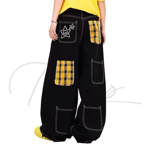 Jeans baggy pour hommes, vêtements de sport, pantalons pour l'hiver, jeans baggy pour hommes en vente en ligne, nouveau design - Product Image 5