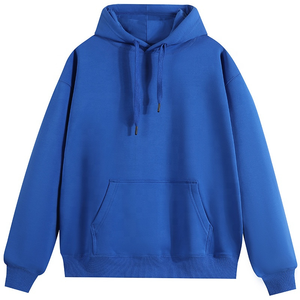 Sweat à capuche zippé pour homme, vente en gros, logo personnalisé, veste en molleton de coton de haute qualité, streetwear, fabricant OEM ODM - Product Image 2
