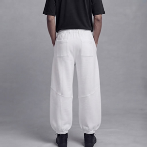 OEM/ODM 100% Cotton Fleece Custom Printed Baggy <b>man</b> Sweatpants Oversized Street Wear Casual Style Wide Leg <b>Pants</b> for <b>men's</b> - Product Image 2