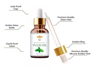 Huile de Tulsi pressée à froid Khadi Pure 30 ml - Product Image 3