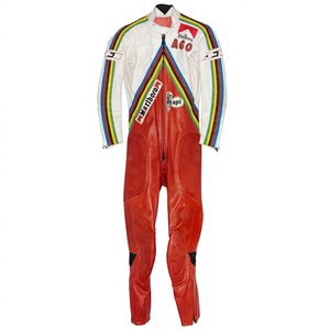 Traje de Carreras MotoCP de Kenny Roberts, 1 Pieza, Piel de Vacuno/Canguro, Mono de Motociclismo para Pista/Conducción, Traje MotoCP para Motociclistas - Product Image 1
