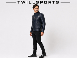 Veste en cuir pour homme, automne-hiver, veste tendance pour homme, couleur unie, fermeture éclair, veste en cuir matelassée décontractée pour homme - Product Image 3