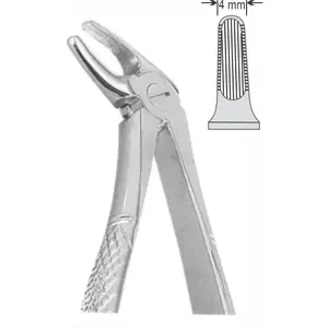 Fórceps de extracción de molares superiores y centrales superiores para niños Instrumentos quirúrgicos dentales - Product Image 2