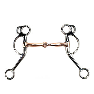 Mors de cheval à articulation arrondie pour un mouvement fluide, conception confortable pour l'équitation quotidienne - Product Image 2