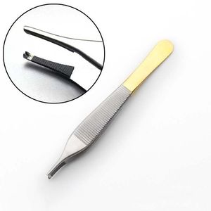 Pinzas Adson de 12 cm, Instrumento Quirúrgico de Precisión de Acero Inoxidable, Herramienta Quirúrgica Médica Reutilizable - Product Image 5